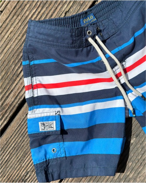 Plavky dětské Ralph Lauren pruhované